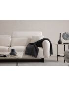 Caprice 3-zitsbank wit - 230x75x100 cm