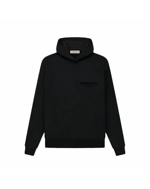 Felpa con cappuccio Essentials Stretch Limo Deep Black