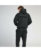 Felpa con cappuccio Essentials Stretch Limo Deep Black