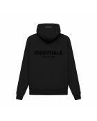 Felpa con cappuccio Essentials Stretch Limo Deep Black
