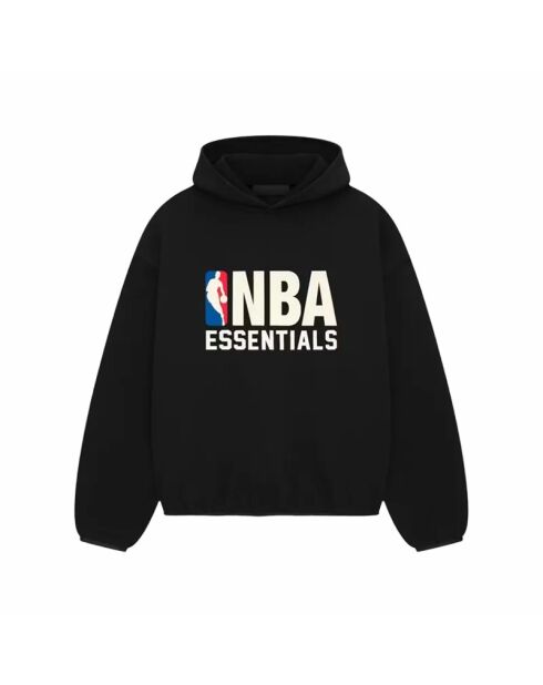 NBA Essentials schwarzer Kapuzenpulli
