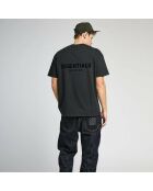 T-shirt Essentials Stretch Limo noir profond