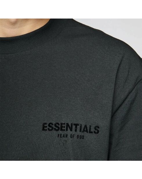 T-shirt Essentials Stretch Limo noir profond