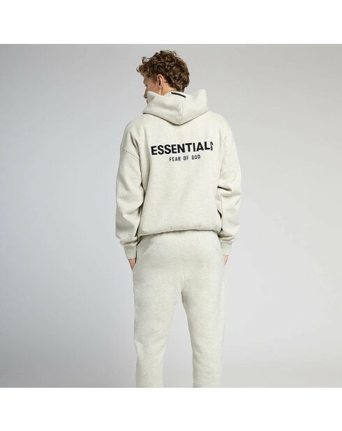 Essentials leichter Haferflocken-Kapuzenpullover