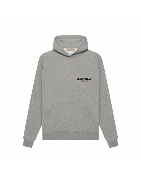 Essentials Kapuzensweatshirt mit dunklen