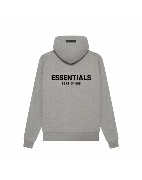 Essentials Kapuzensweatshirt mit dunklen