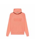 Sweat à capuche Essentials corail
