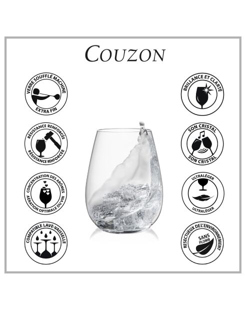 2 Becher Altis Crystalline, 55 cl