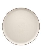 18-delige Yumi beige aardewerkset