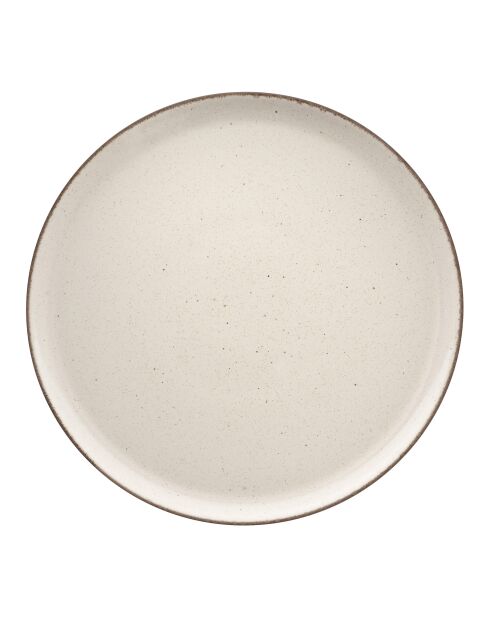 18-delige Yumi beige aardewerkset