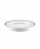 Tafelset aus Porzellan - Scala Teller Weiß/Grün - 18-teilig