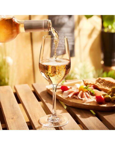 Set mit 12 Stielgläsern Sens Vin & Champagne — 35 cl