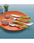4 Couverts Enfants Animiam vert anis