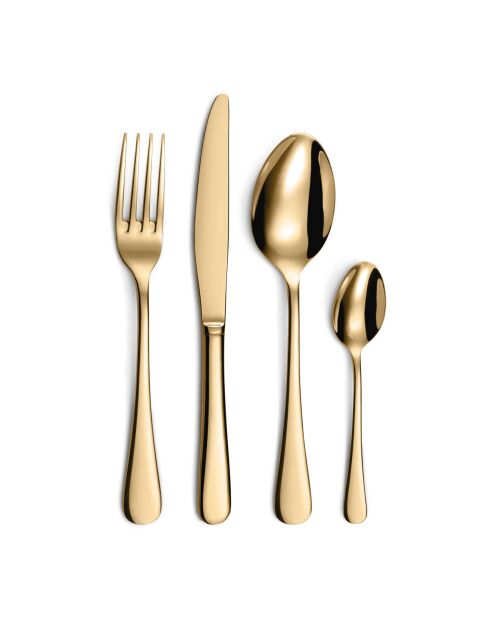Clipper Gold Besteckset, 24-teilig