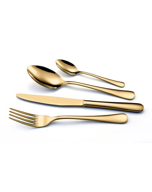 Clipper Gold Besteckset, 24-teilig