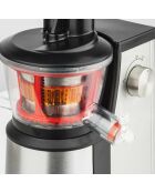 Stille sapcentrifuge GSX12 roestvrij staal/zwart/transparant - 400W