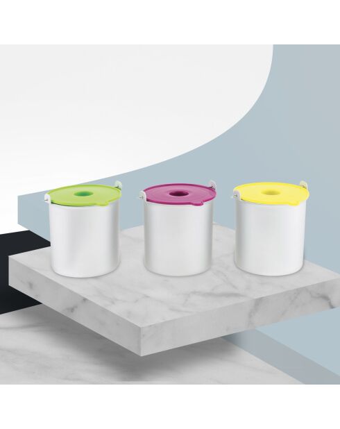 3 mehrfarbige HF180-Turbinenschalen