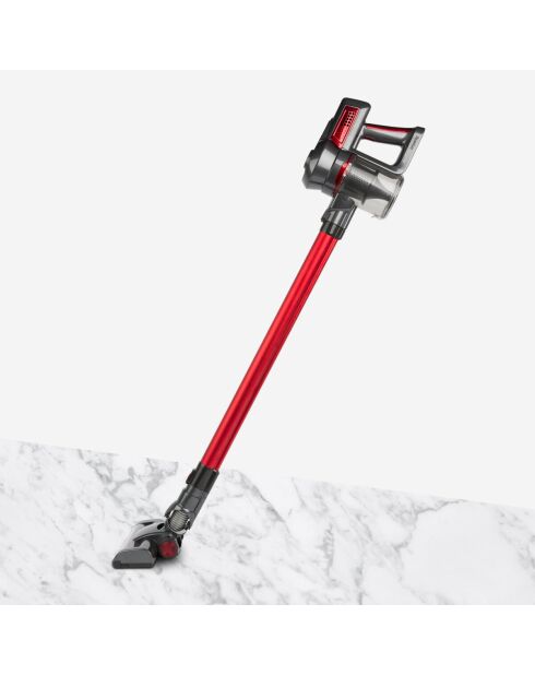 PowerClean UP600 2-in-1-Stabstaubsauger, kabellos, 100 W, rot