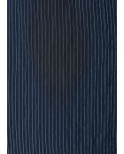 Marineblauwe broek met wijde pijpen van modal Jakota