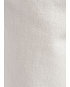 Mamahose Ginger Coquillage aus Baumwollgabardine in Ecru