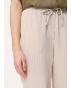 Hose Jakota aus Modal mit weitem Beinschnitt