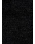 Pantalones anchos Sophia con solapa grande en jersey negro con hebilla