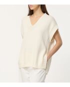 Pull oversize en coton Jokaku écru