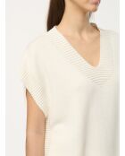 Pull oversize en coton Jokaku écru