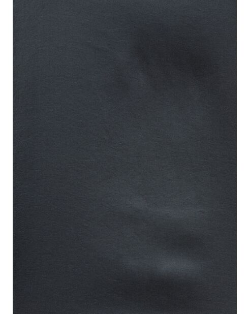 Tassilo ärmelloses schwarzes Satintop