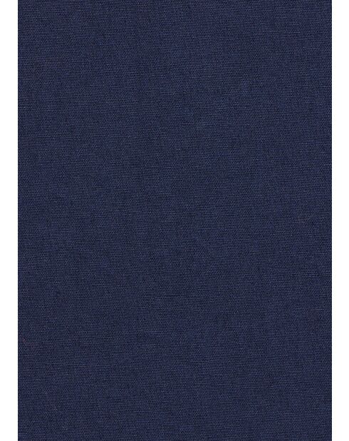 Bulot marineblaues Oversize-Langarmshirt aus Baumwolle