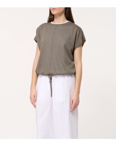 Maglione sottile oversize Jio army