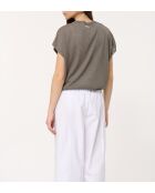 Maglione sottile oversize Jio army