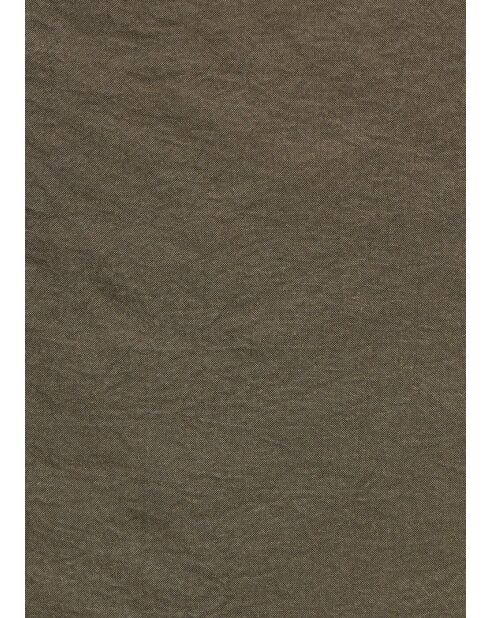 Babea midi-jurk van modaal met militaire textuur