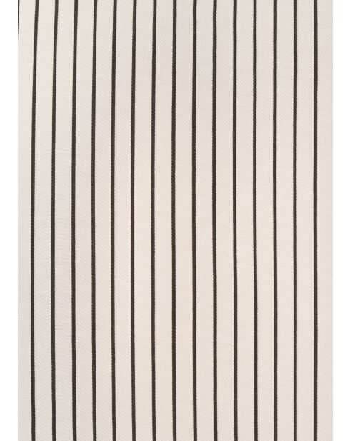 Abito lungo a righe bianco Off Bachira