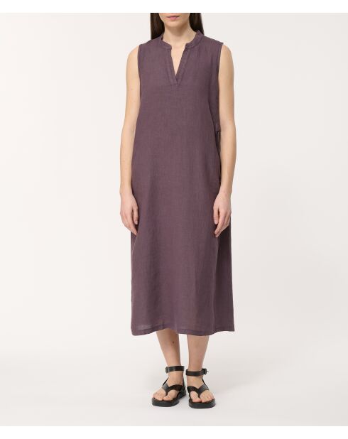 Linnen wijd uitlopende jurk van Plum Jining