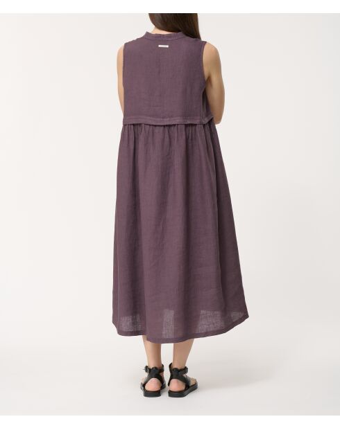 Linnen wijd uitlopende jurk van Plum Jining