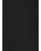 Jane langes Wickelkleid aus Leinenmischung, schwarz