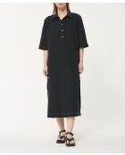 Owen Jario antracietkleurige rechte jurk