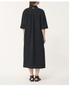 Owen Jario antracietkleurige rechte jurk