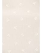 Ecrufarbenes, besticktes Oversize-Kleid aus Baumwollvoile Johanna