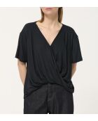 T-shirt fluida nera Jock