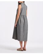 Abito midi Gessato Senza Maniche Boston Grey Heather