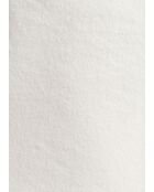 Tuc Coquillage ausgestellte Shorts aus ecrufarbener Baumwollgabardine mit hoher Taille