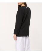 Zwart Jatza colbert van linnenmix