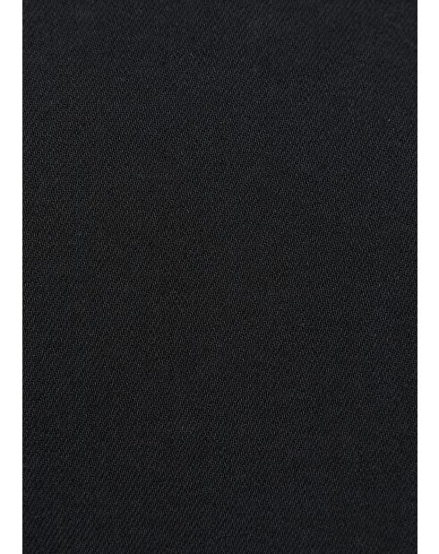 Jasinki schwarzer regulärer Overall aus Baumwollgabardine