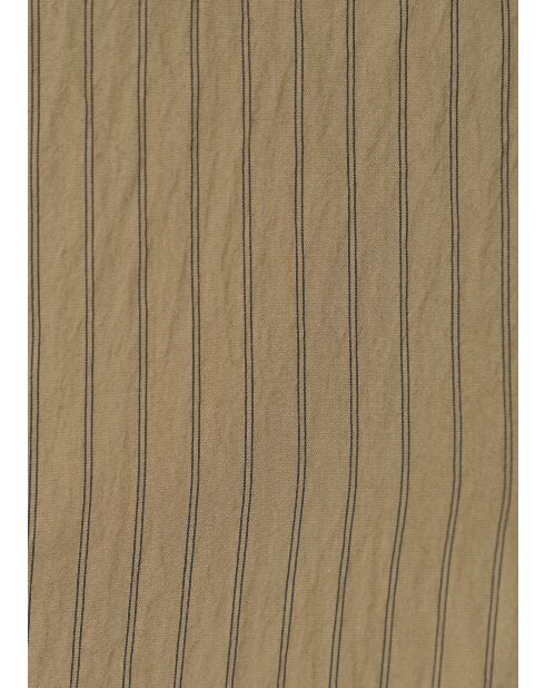 Lange en brede mini-jumpsuit met modale strepen van Tamaro army