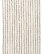 Jasha Ärmellose Weste aus Baumwolle mit geprägten Streifen, hellgrau