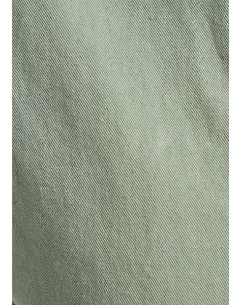 Baya Sage jumpsuit van katoenkeperstof, 7/8