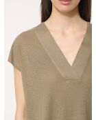 T-Shirt ample en lin Bora Army