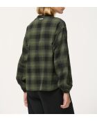 Cecilia Forêt lockeres Baumwolltop mit Karomuster